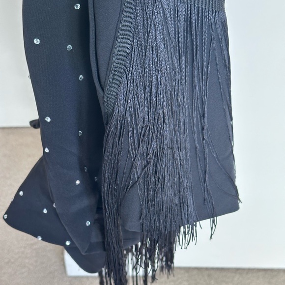 Nasty Gal Black Fringe Shorts - Picture 5 of 5